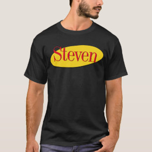 90s TV Comedy Red Yellow Name Typography T-Shirt