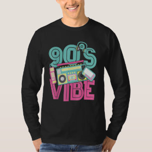 90s Vibe Vintage 1990s Music 90s Costume Party Nin T-Shirt