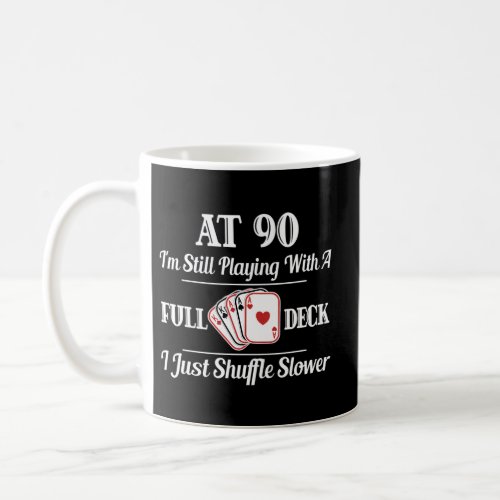 90Th 90 Cards Coffee Mug