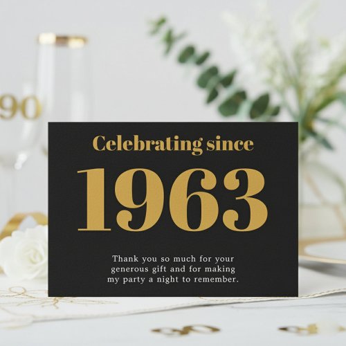 90th Birthday 1936 Retro Black And Gold