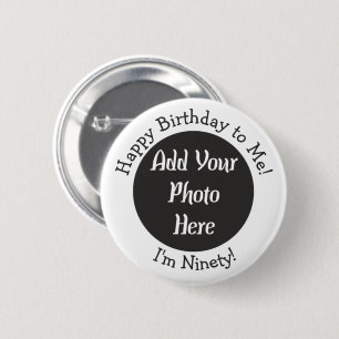 90th Birthday Add Photo Button