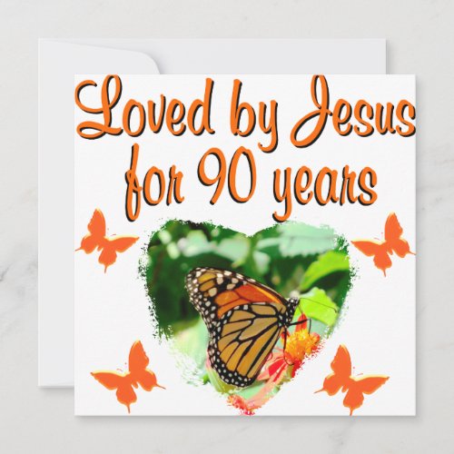 90TH BIRTHDAY BUTTERFLY