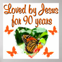90TH BIRTHDAY BUTTERFLY