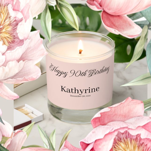 90th Birthday Candle 'A Lifetime of Light' (Creator Uploaded)