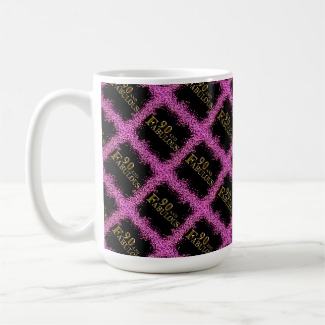 90th Birthday  Coffee Mug (Left)