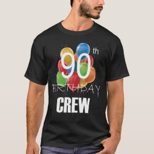 90th Birthday Crew 90 Party Crew Group Men T-Shirt