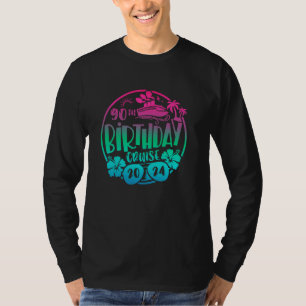 90th Birthday Cruise 2024 Vacation Trip Matching G T-Shirt