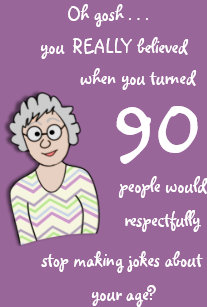 90th Birthday Quotes Funny
