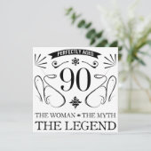 90th Birthday For Women (Standing Front)