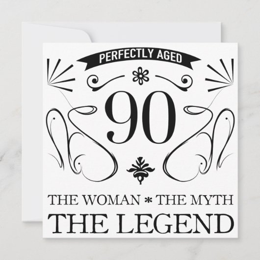 90th Birthday For Women (Front)