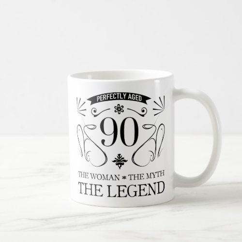 90th Birthday For Women Coffee Mug