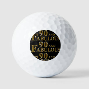 90th Birthday Golf Balls