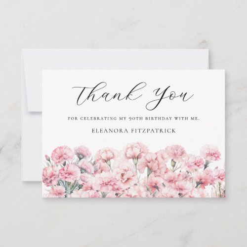 90th Birthday Holly January Birth Flower Custom