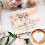 90th birthday pampas rose blush florals elegant save the date