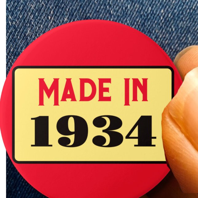 90th Birthday party born 1934 90 pin (Creator Uploaded)