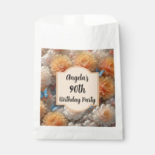 90th Birthday Party Favor Bag