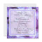 90th Birthday Party Invitation Purple Hydrangeas