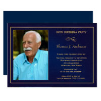 90th Birthday Party Invitations - Add your photo