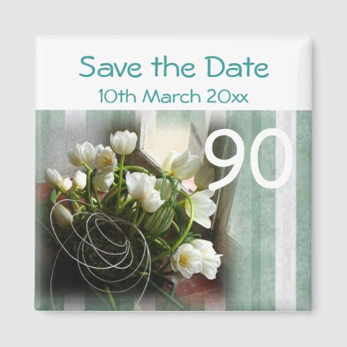 90th birthday party Save the Date Magnet