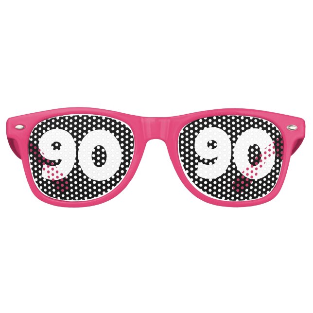 90TH BIRTHDAY PARTY SUNGLASSES  (Front)