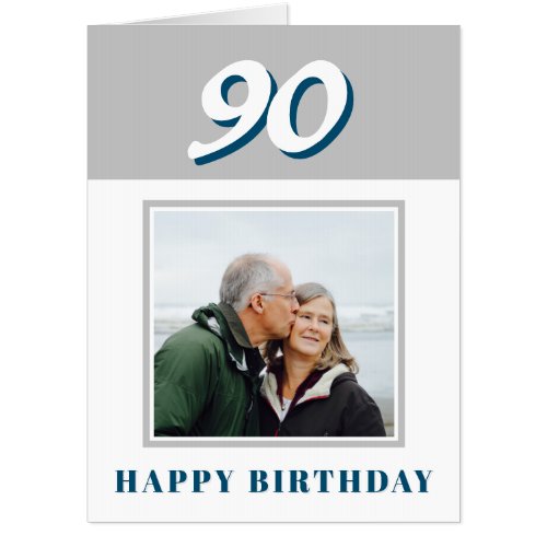 90th Birthday Photo Big Giant
