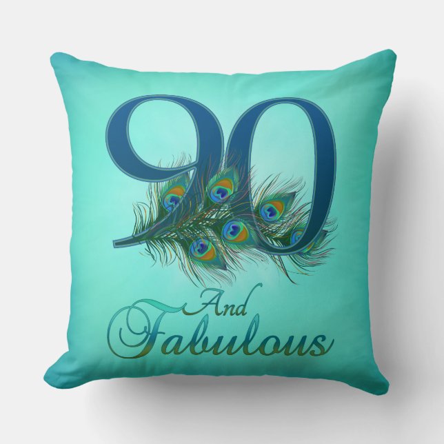 90th Birthday Pillows (Front)