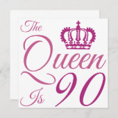 90th Birthday Queen (Front/Back)