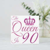 90th Birthday Queen (Standing Front)