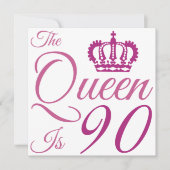 90th Birthday Queen (Front)