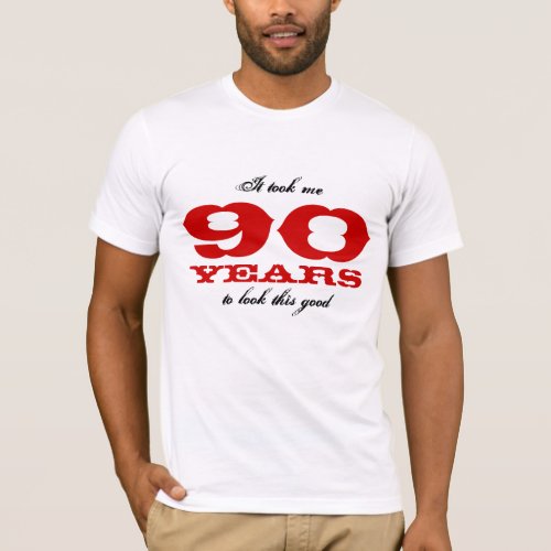 90th Birthday shirt  Customizable year number