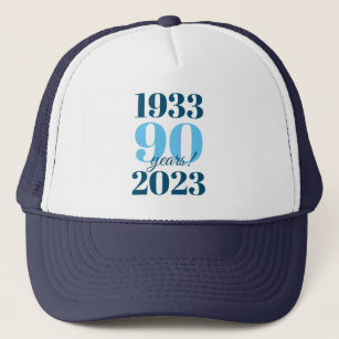 90th Birthday Special Date Trucker Hat