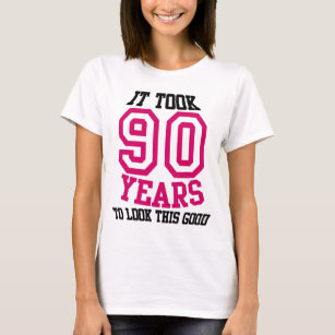 90th birthday shirt ideas