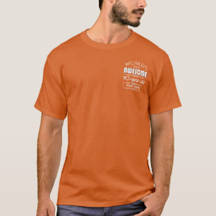 90th Birthday Worlds Best Fabulous Flame Orange T-Shirt