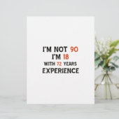 90th cool birthday designs (Standing Front)