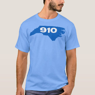 910 Blue and White T-Shirt