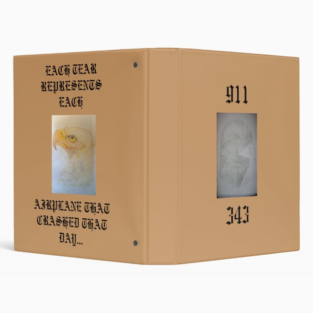 911- 343  EACH TEAR REPRESE... BINDER (Background)