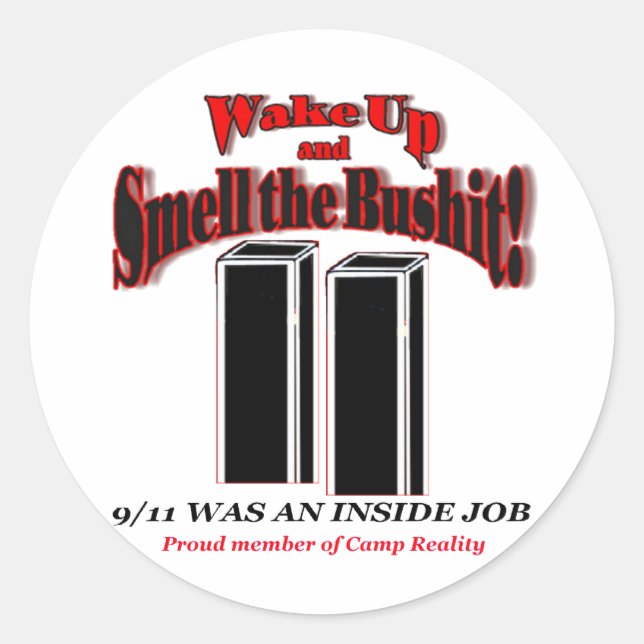 911 Bushit Stickers (Front)