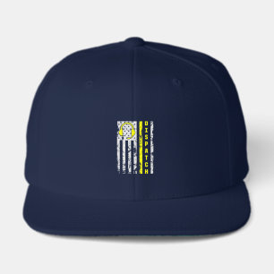 911 Dispatch Operator Thin Gold Line Dispatcher Visor