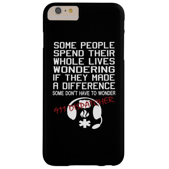 911 DISPATCHER Case-Mate iPhone CASE (Back)