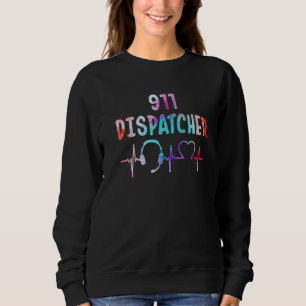 911 Dispatcher Cute Colorful Sweatshirt