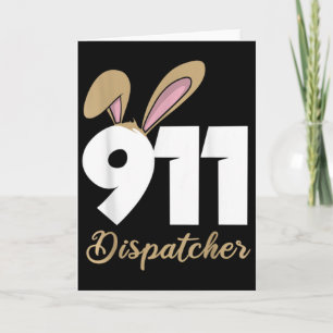 911 Dispatcher Easter Pullover Hoodie Card