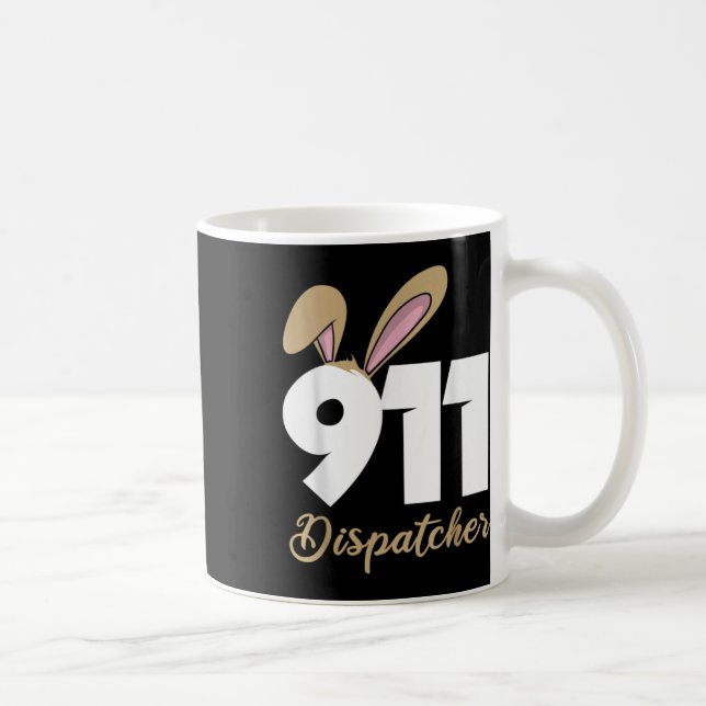 911 Dispatcher Easter Pullover Hoodie  Coffee Mug (Right)