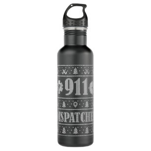 911 Dispatcher – Emergency Services Dispatch Coord Stainless Steel Water Bottle