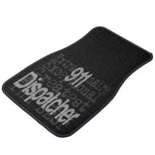 911 Dispatcher Extraordinaire CUSTOM Car Floor Mat