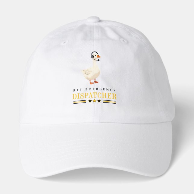 911 Dispatcher Goose With Headset Hat (Front)