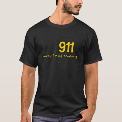 911 Dispatcher Hero Us Flag Emergency Dispatcher 2 T_Shirt