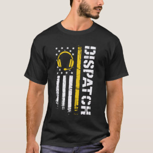 911 Emergency Dispatch Week First Responder Suppor T-Shirt