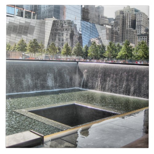 911 Ground Zero Memorial Ceramic Tile