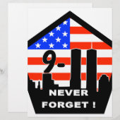 911 never forget (Front/Back)