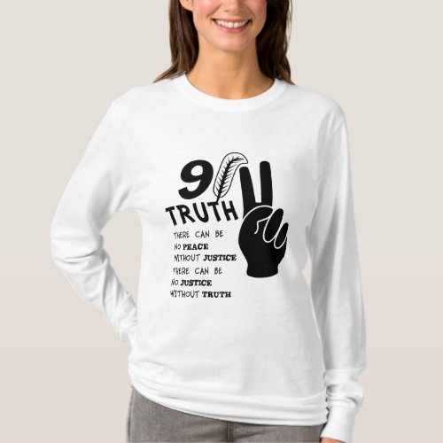 911 Truth No Peace Without Justice T_Shirt